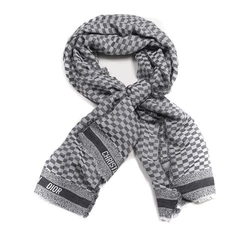 christian dior scarf cashmere.